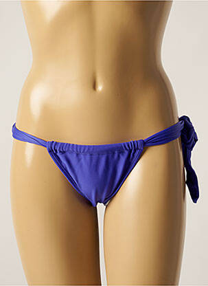 Chiloți de baie microfibre bikini albastru RIO DE SOL femeie