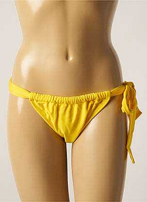 Chiloți de baie microfibre bikini galben RIO DE SOL femeie