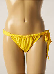 Chiloți de baie microfibre bikini galben RIO DE SOL femeie