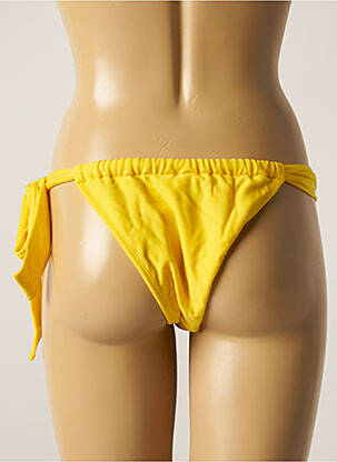 Chiloți de baie microfibre bikini galben RIO DE SOL femeie