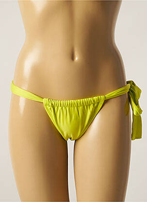 Chiloți de baie microfibre bikini galben RIO DE SOL femeie