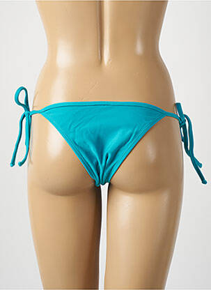 Chiloți de baie țesătură satinată bikini albastru RIO DE SOL femeie