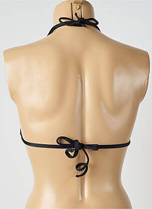 Sutien de costum de baie elasticitate sutien cu susținere înaltă și burete detașabil negru RIO DE SOL femeie