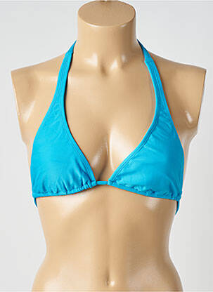 Sutien de costum de baie elasticitate top triunghiuri albastru RIO DE SOL femeie