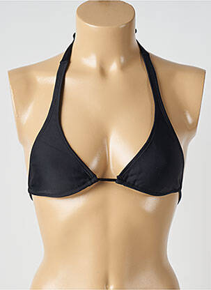Sutien de costum de baie elasticitate top triunghiuri negru RIO DE SOL femeie