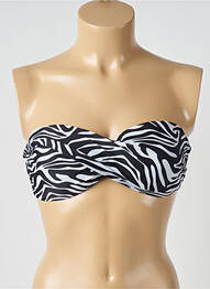 Sutien de costum de baie elasticitate top sutien modelat negru RIO DE SOL femeie