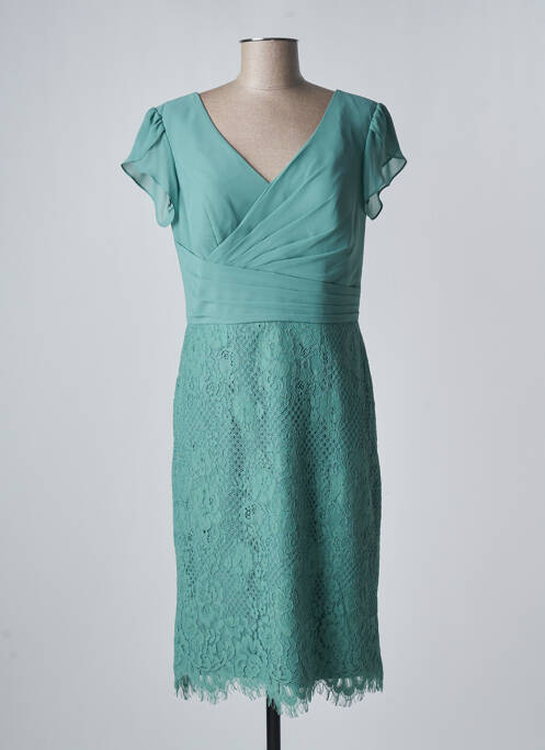 Rochie midi verde FASHION NEW YORK femeie