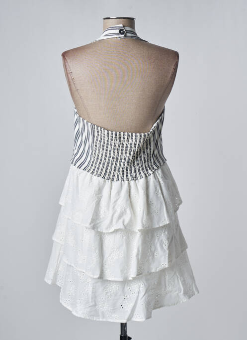 Rochie scurtă alb KING KONG femeie