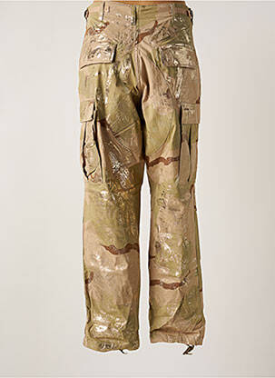 Pantalon cargo buzunare bej ANGELA DAVIS femeie