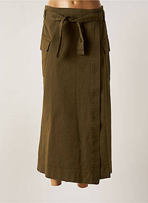 Fustă lungă verde ANGELA DAVIS femeie