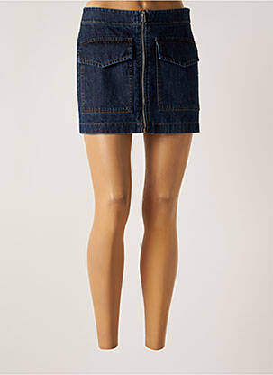 Fustă scurtă albastru KING KONG femeie