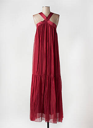 Rochie lungă roșu KING KONG femeie