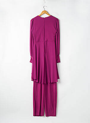 Salopetă-pantalon violet FASHION NEW YORK femeie