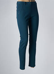 Jegging țesătură poplin mărime normală verde EAST DRIVE femme