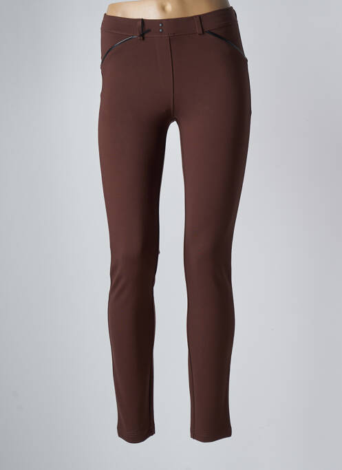 Jegging maro EAST DRIVE femeie