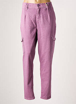 Pantalon cargo violet STREET ONE femeie