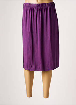 Fustă midi violet ANGEL CIRCLE femeie