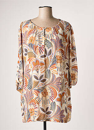 Tunică mâneci lungi bej DIANE LAURY femeie