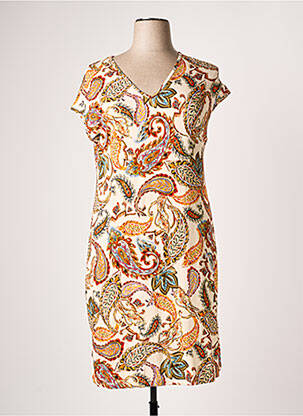 Rochie midi bej AZAY femeie