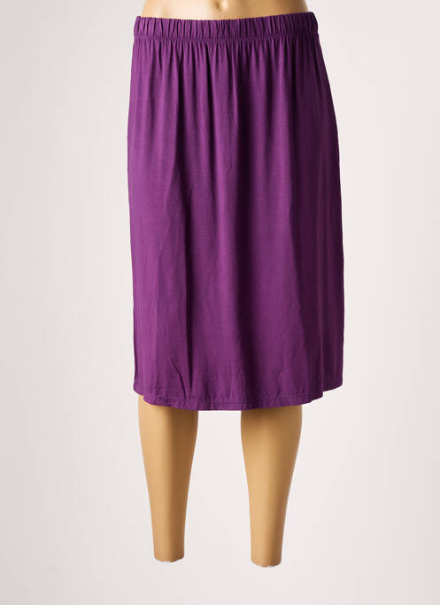 Fustă midi violet ANGEL CIRCLE femeie