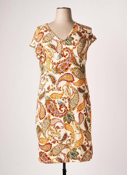 Rochie midi bej AZAY femeie