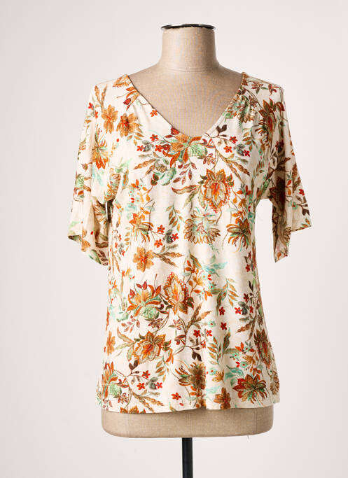 Tricou bej AZAY femeie