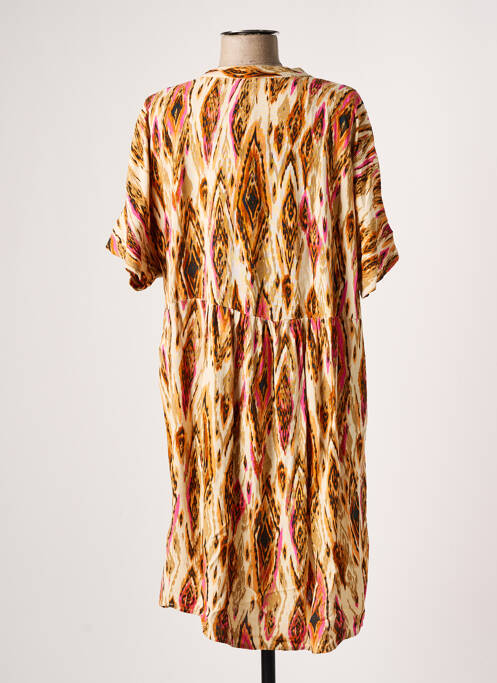 Rochie midi bej CISO femeie