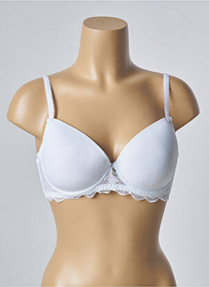 Sutien top sutien modelat top sutien modelat alb CYBÈLE femeie