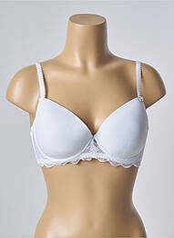 Sutien top sutien modelat top sutien modelat alb CYBÈLE femme