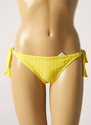 Chiloți de baie galben CHERRY BEACH femeie