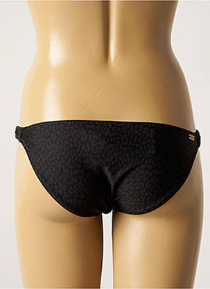 Chiloți de baie efect material satinat bikini negru BARTS femeie