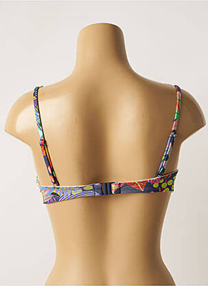 Sutien de costum de baie elasticitate top sutien modelat albastru CHERRY BEACH femeie