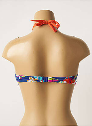 Sutien de costum de baie elasticitate top sutien modelat albastru CHERRY BEACH femeie