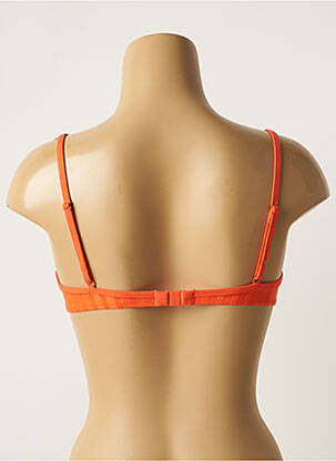 Sutien de costum de baie elasticitate top sutien modelat portocalie CHERRY BEACH femeie