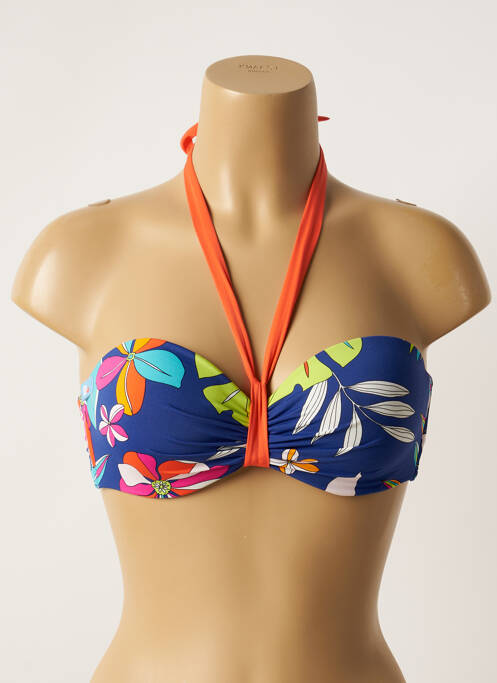 Sutien de costum de baie albastru CHERRY BEACH femeie