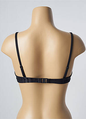 Sutien de costum de baie elasticitate top sutien modelat negru CHERRY BEACH femeie