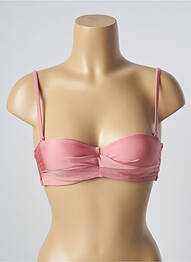 Sutien de costum de baie elasticitate top sutien modelat roz BARTS femme