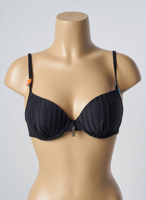 Sutien de costum de baie negru CHERRY BEACH femeie