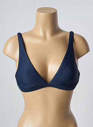 Sutien de costum de baie top triunghiuri top triunghiuri albastru BARTS femeie