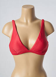 Sutien de costum de baie top triunghiuri top triunghiuri roșu BARTS femme