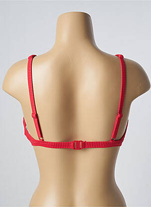 Sutien de costum de baie top triunghiuri top triunghiuri roșu BARTS femeie
