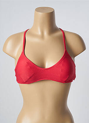 Sutien de costum de baie bretele elastice reglabile sutiene roșu BARTS femeie