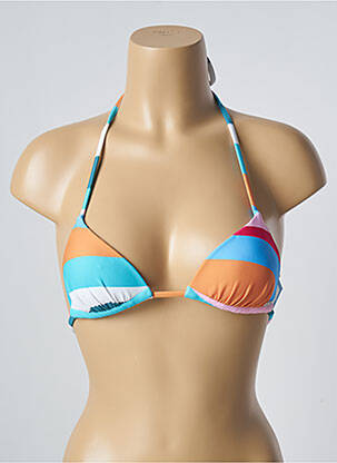 Sutien de costum de baie elasticitate top sutien modelat albastru BARTS femeie