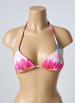 Sutien de costum de baie elasticitate top sutien modelat roz BARTS femeie
