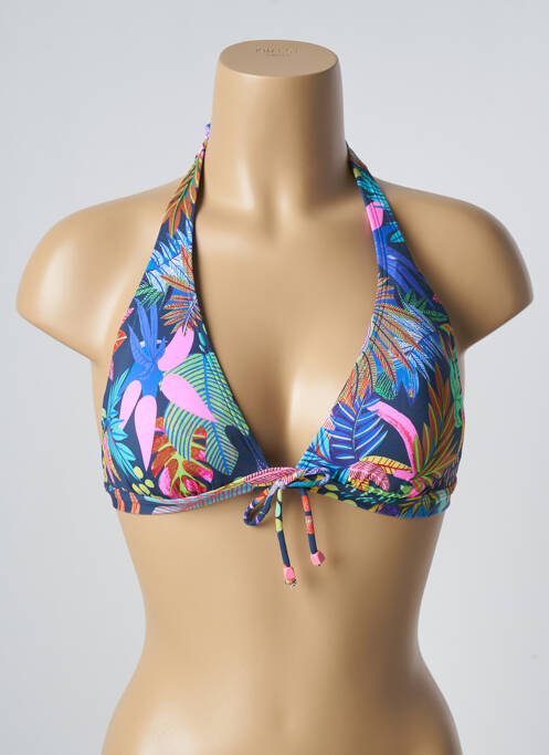 Sutien de costum de baie albastru CHERRY BEACH femeie