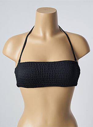 Sutien de costum de baie elasticitate top bentiță negru BARTS femeie