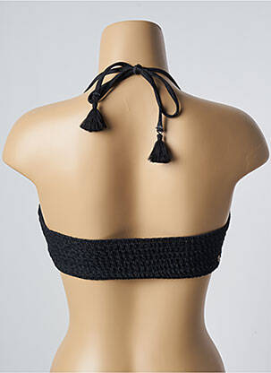 Sutien de costum de baie elasticitate top bentiță negru BARTS femeie