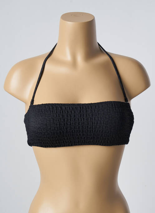 Sutien de costum de baie elasticitate top bentiță negru BARTS femme