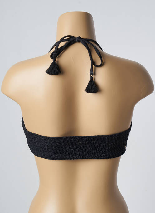 Sutien de costum de baie elasticitate top bentiță negru BARTS femme