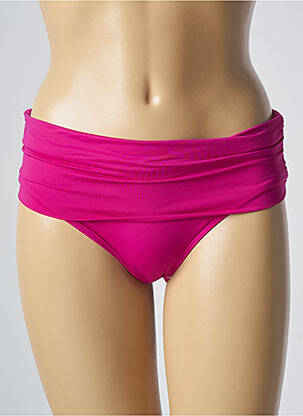 Chiloți de baie roz AUBADE femeie